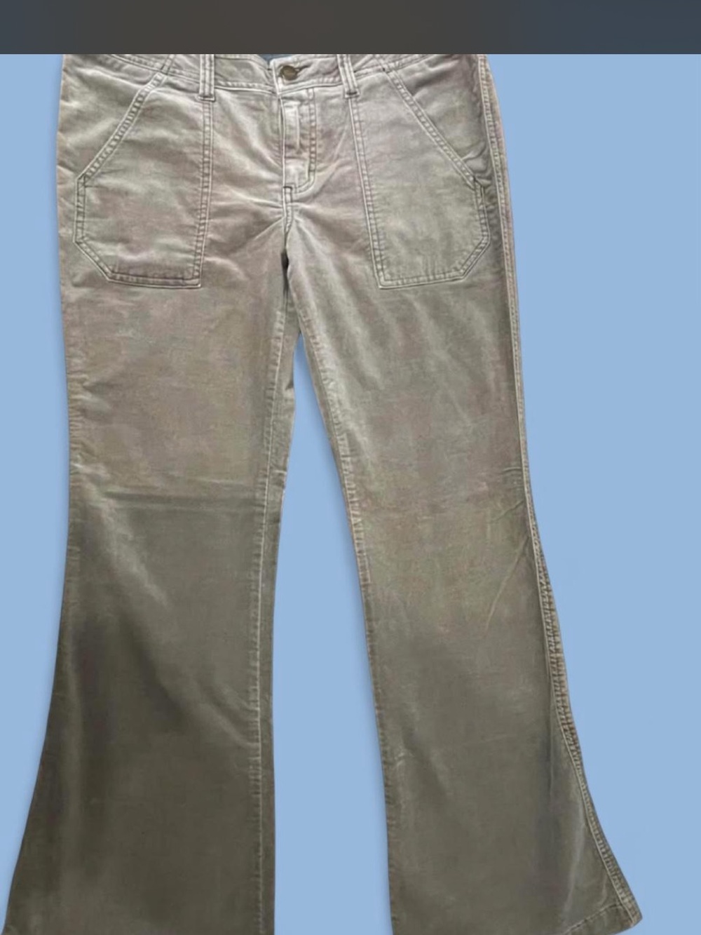Mossimo Supply Co. Dark beige Flare Jeans